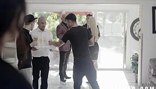 Homeless teen submits to rich dom's rough whipping and hardcore petite fuck