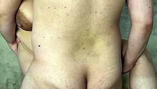 Chubby Milf Wife Endures Double Penetration with Two Cocks in Ass and Pussy Bareback