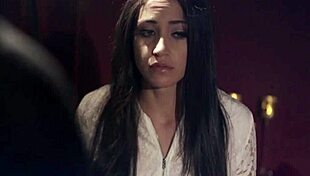 Homeless teen submits to rich dom's rough whipping and hardcore petite fuck