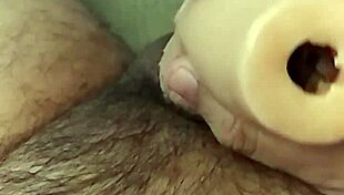 THICK COCK pulses in slow motion WET JERKOFF explosion
