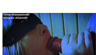Instagram model sucks big cock for cash cumshot