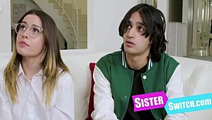 Virgin Teen Foursome Step Sis Swap