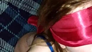 Girlfriend sucks old friend's cock on cam but doesn't know she's filmed