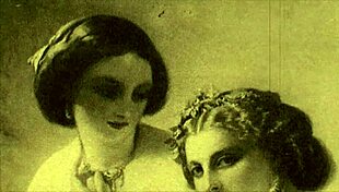 vintage erotic art unfolds antique retro scenes of desire