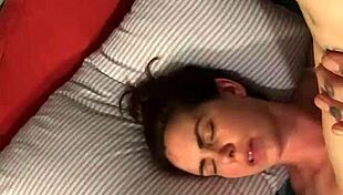 the babysitter spreads her legs wide for boss's thick cock pov while feet dangle in air