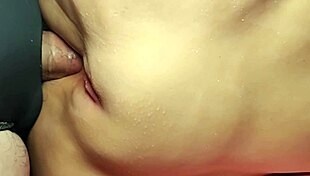 fuck doll's fat shaved pussy takes double toys anal handjob close up