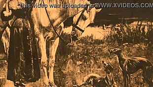 vintage erotic art unfolds antique retro scenes of desire