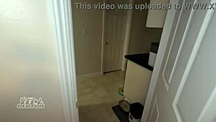 Step Sister's Redhead BFF Tries Monster Cock for First Time with Big Natural Tits