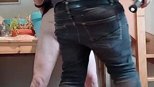 slave kneel for your submission session full humiliations and cumshots