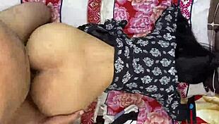 Shared Bed with Punjabi Bhabhi for Big Ass Anal Fuck