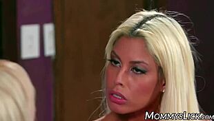 bridgette b's big tits stepmom scissoring kenzie reeves' hot pussy in taboo 69