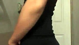 Petite Brunette Teen Teases Tender Ass in Tight Spandex