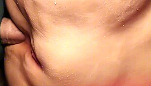 fuck doll's fat shaved pussy takes double toys anal handjob close up