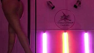 pov doctor shakes ass on pole dancing right for her patient