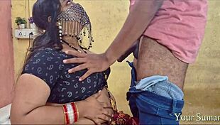 indian aunty gets super horny n begs young boy to fuck her creampie style doggystyle! 😈🍑🔥