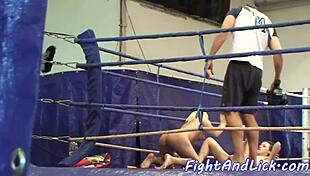 Petite Babe's Tongue Explores Beauty's Wet Fold