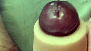 THICK COCK pulses in slow motion WET JERKOFF explosion