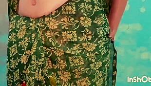 Chubby Indian girlfriend screams bouncing on boyfriend's fat cock closeup