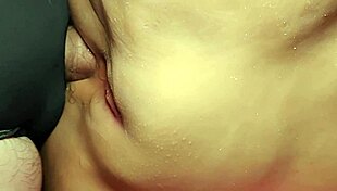 fuck doll's fat shaved pussy takes double toys anal handjob close up