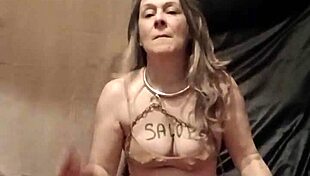 slave's pin session hints at hidden humiliation thrills