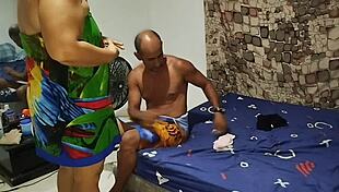 Mi Vecino's Chubby Ebony Ass Bounces on Cock Doggystyle While Wife Works!