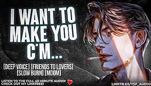 Your cocky BEST FRIEND corners you for dirty talk roleplay then fucks you like a real man YSF