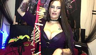 wanna see my bdsm toys? tattooed bbw mistress big boobs collection