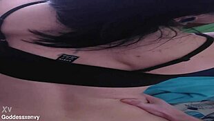 dream girlfriend wakes boyfriend with rough morning sex and loud moans