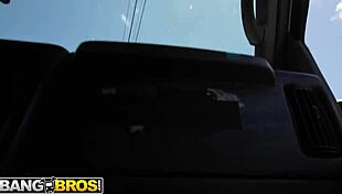 BANGBROS Amiee Cambridge Sucks HUGE Dick on Bang Bus Facial