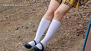 um schoolgirl latina goes to teacher's house n doesnt know hell fuck her tight 😩