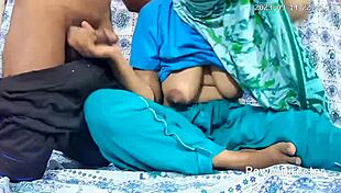 big boobed schoolgirl rides boy's cock deep in wild jungle fuck fest