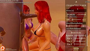 redhead retro anal assfucking in wild life blue films