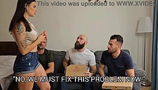 billie star's wet dp dap atm with piss and facials!!