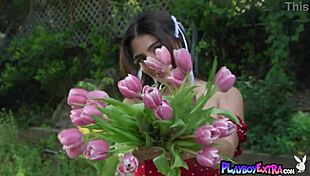 Petite Latina Red Riding Hood's Pierced Nipple Mystery