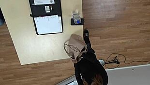 Mandy Mynxx gags on cock choking deepthroat like a skinny latina slut