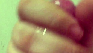 oh man check out this chubby wife hairy beaver giving pov handjob cumshot slow motion natural tits