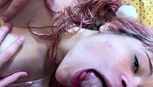 stepsis trades pacifier for daddy's thick leather milk