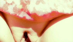 mature mom's huge shaved pussy lips are my pleasure bags