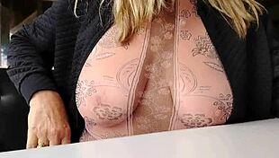 hey, my stepmom invited me to restaurant for bday... but her miniskirt flashes everything!