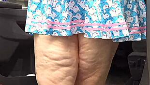 Ecstatic BBW Milf Overwhelmed by BBC Creampie Joy in Car