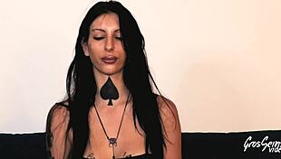 Analeya the brunette french milf craves intense hardcore anal pounding