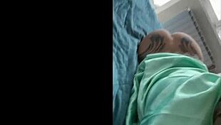 she sneaks playful moments around the office desk with her mature curves