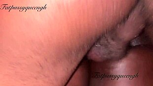 Aggressively Spreading Stepmom Pussy Wide in Hardcore Doggy
