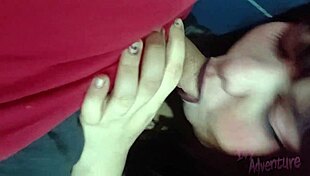 Chubby Goth Wife Sucks Dick For Facial