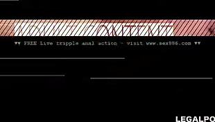 curvy whore kneels ripping clothes for triple anal double vag gaping cum soak