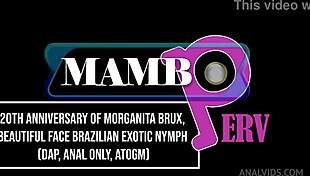 Morganita Brux's Exotic Brazilian Nymph DAP Anal Anniversary Tease