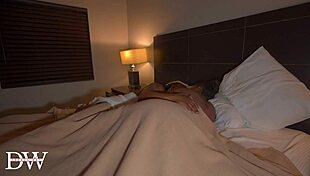 midget cheats baby daddy licks friend's big black cock pussy creampie