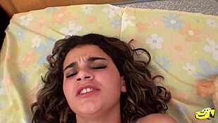 Yasmin Amanda's first porn facial with Ted's thick cock