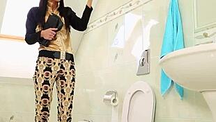 Weird Old Pee Slut Masturbates Fucks Hardcore Oral Golden Shower