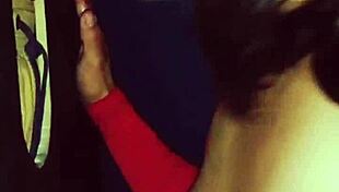 i begged hubby to drive me to gloryhole for stranger cock sucking facial